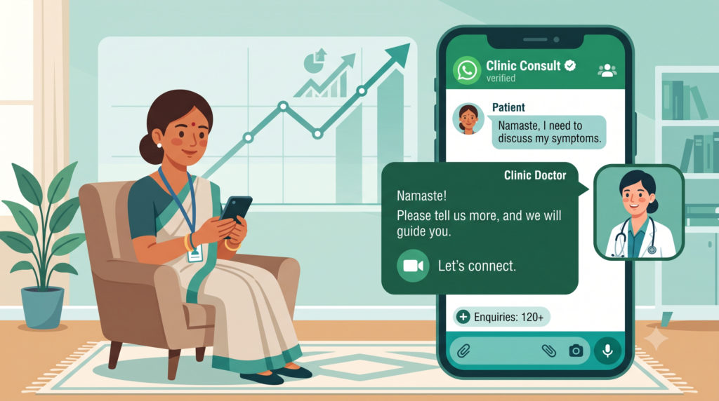 click to whatsapp ads for doctors under meta health policy